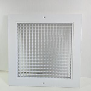 10" x 10" Cube Core Eggcrate Return Air Grille - Aluminum Rust Proof - HVAC Ven